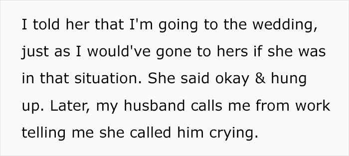 Jennifer then called her dad in tears.