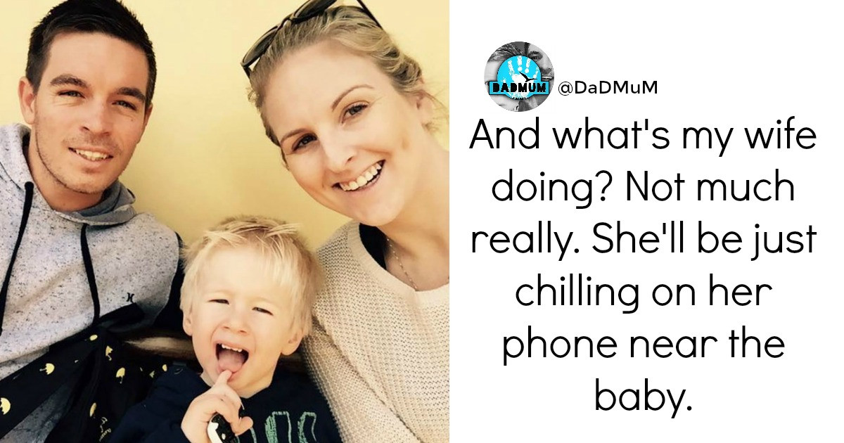 Husband Says Wife Does "Nothing Much All Day" And Actually Wins The Internet
