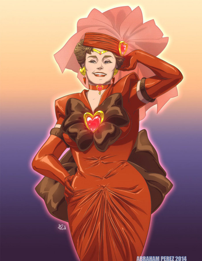 Blanche Devereaux as Sailor Mars