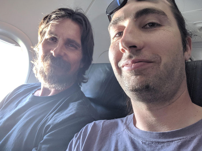 41. Where can we sign up to get seated beside Christian Bale for a 5-hour plane ride?