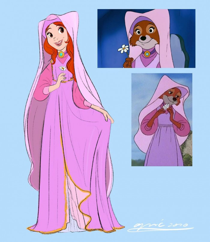 female disney animal characters