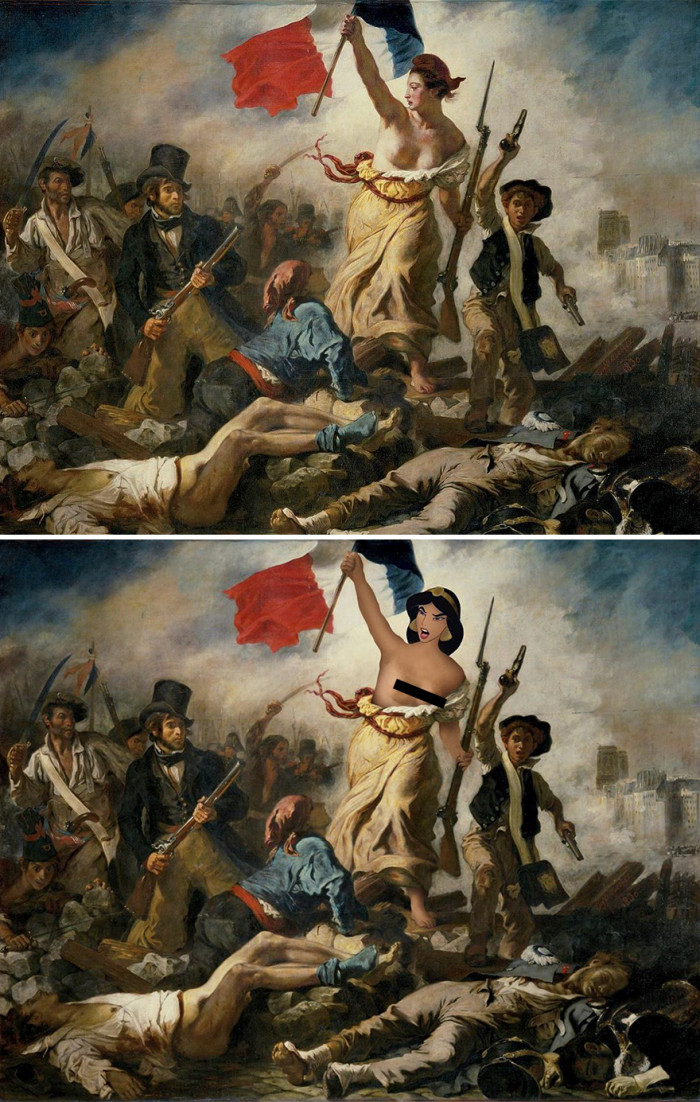 9. Liberty Leading The People vs Jasmine