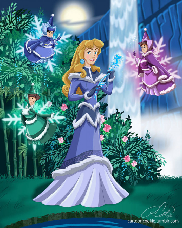 5. Princess Aurora of the Northern Water Tribe