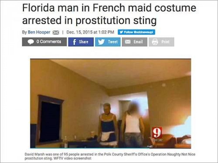16. At least he looks fabulous in it