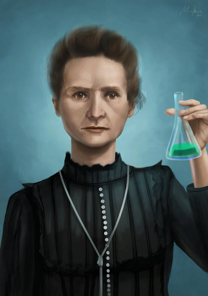 1. Francophone Women Portraits: Marie Curie