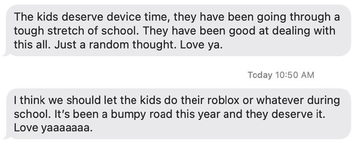 Regardless of the message being written in the proper tone and attempting to close it with that 