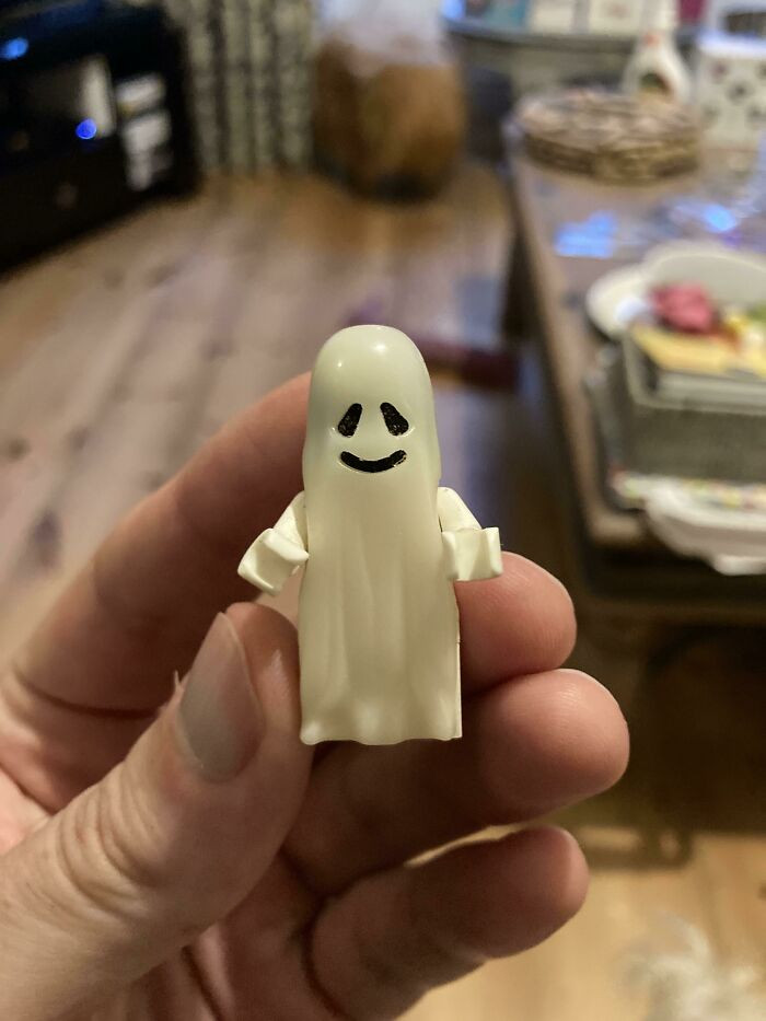 33. Glow In The Dark Lego Ghost... Or Should We Say LEGHOST?