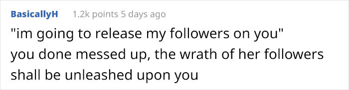 Ooooh, so scary. Seriously, this is not cool. You can compromise someone's livelihood and hinder them from earning a living.