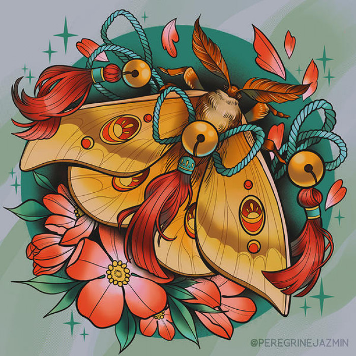 5. Japanese Silk Moth