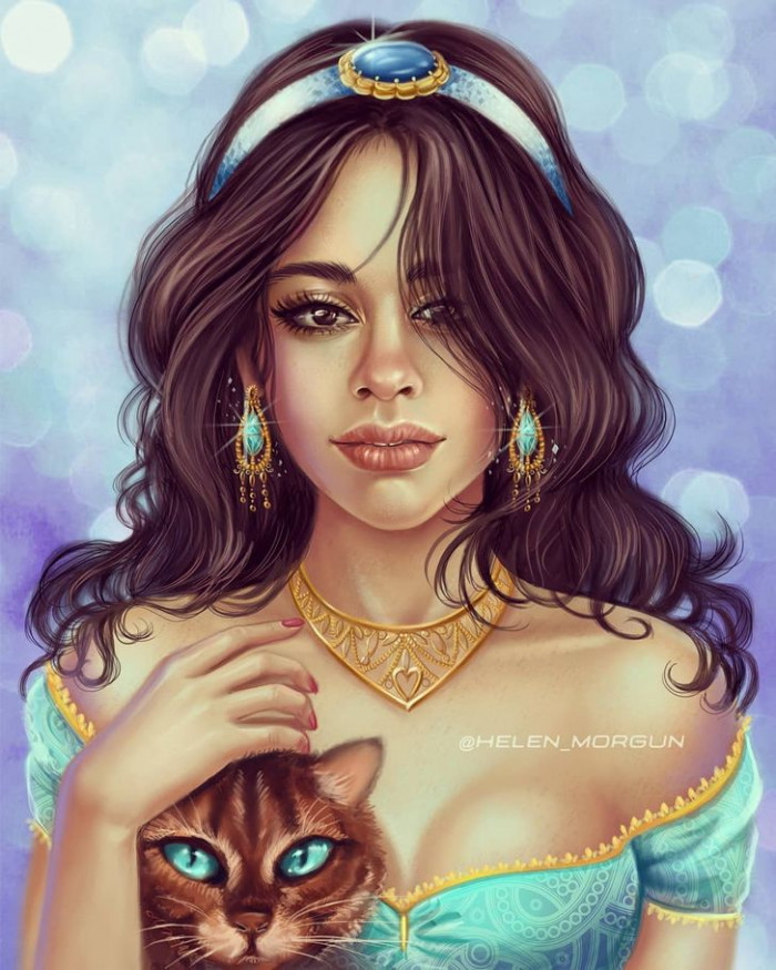 31. Camila Cabello as Jasmine from Aladdin 