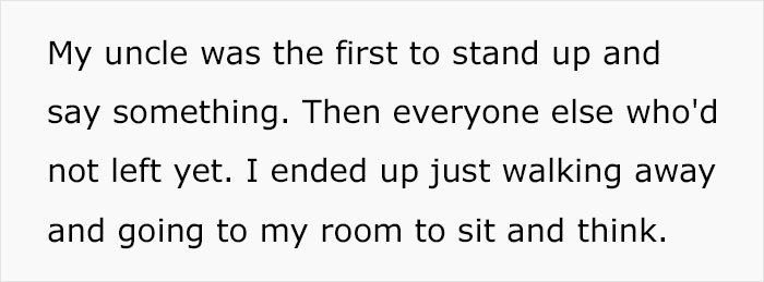 Their relatives expressed their opinions.