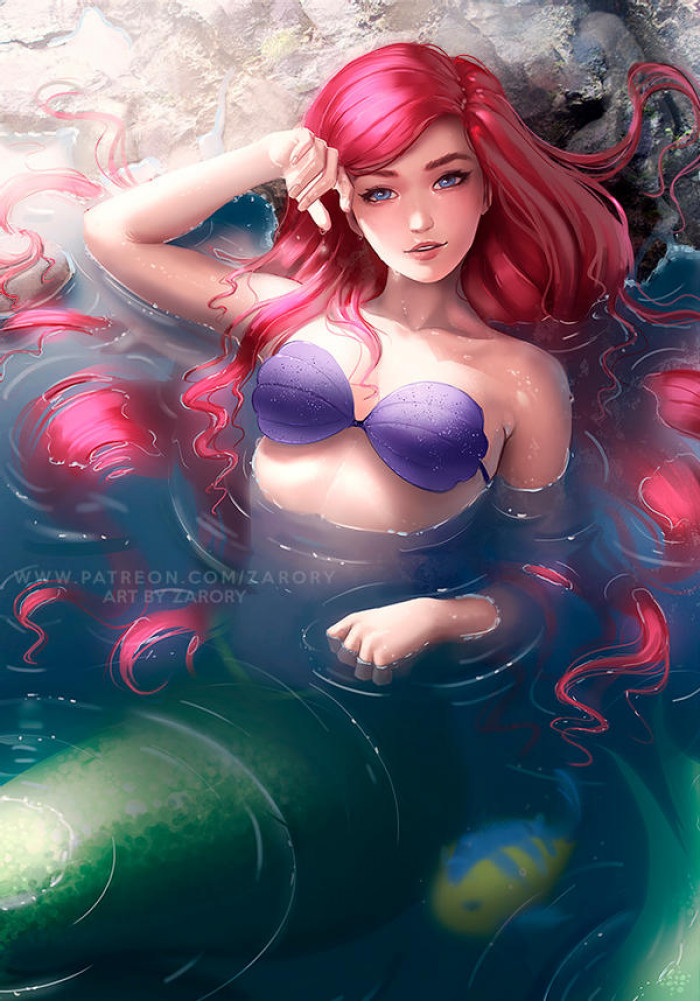 4. Ariel, The Little Mermaid