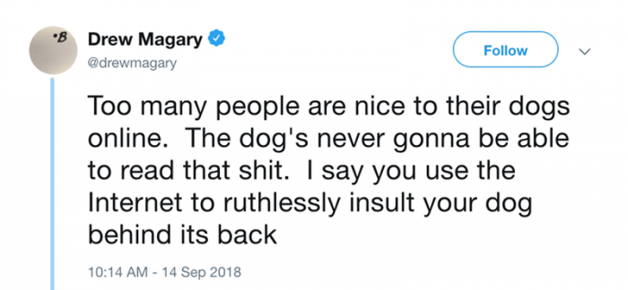 1. So here's the Tweet that started it all...