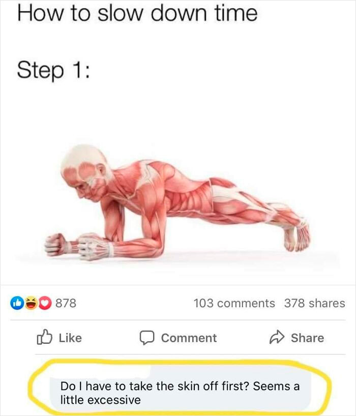 5. Just follow the instructions and shut up.