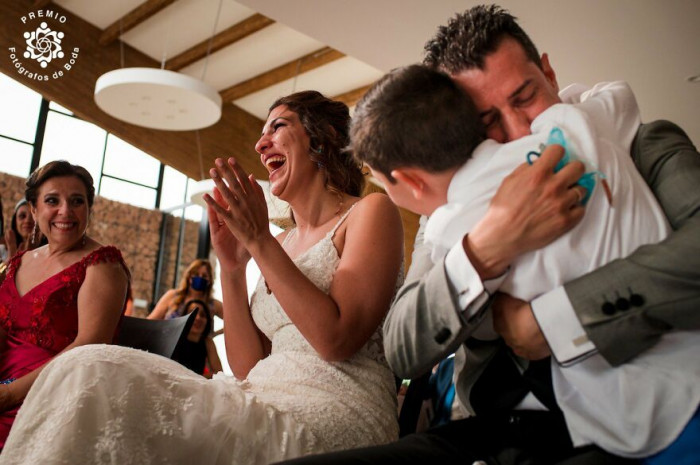 10. Lovely And Sweet Wedding Moment By David Copado