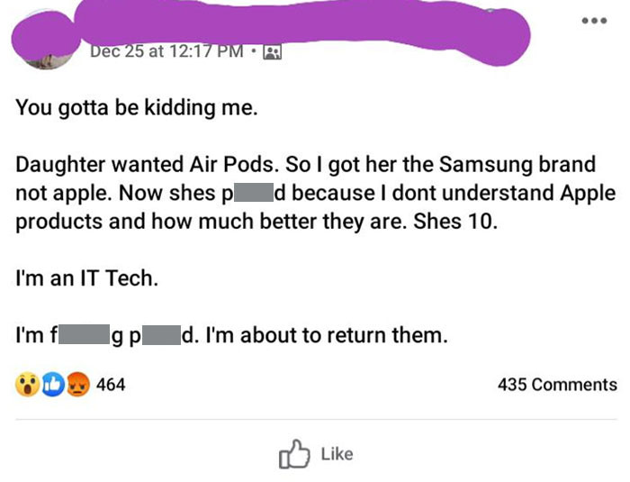 16. Just give them what they want. Also, Apple is better than Samsung!