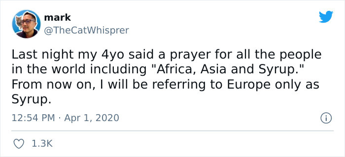 23. When Europe became syrup