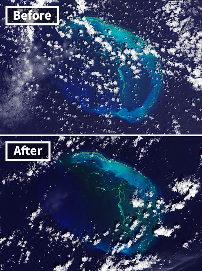 Hawaiian Island Disappearing