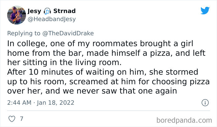 30. Girl or pizza? Tough one...