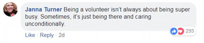 13. Volunteer work comes in all shapes and sizes.