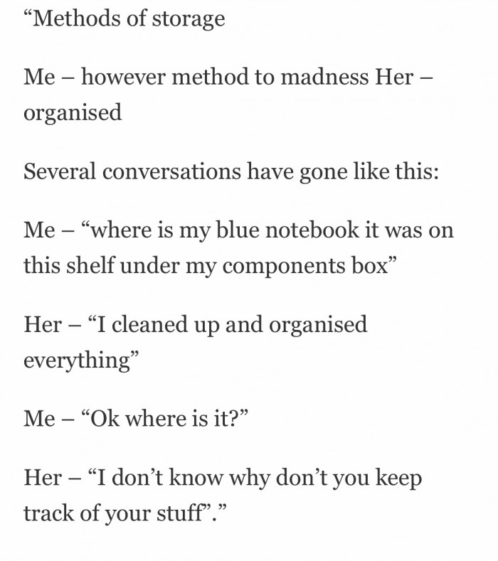 4. Storage. Just... Storage. 