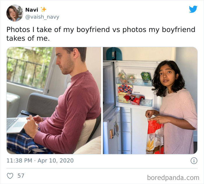 2. Laptop and fridge