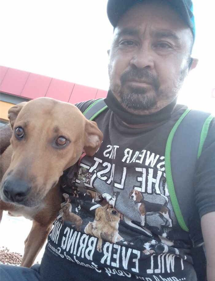 Recently, Jorge shared a story about a stray dog that bit him.
