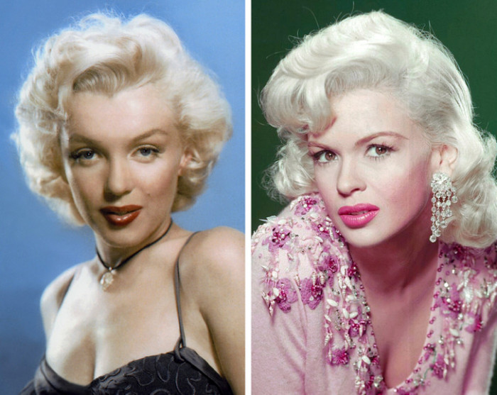 Marilyn and Jayne Mansfield