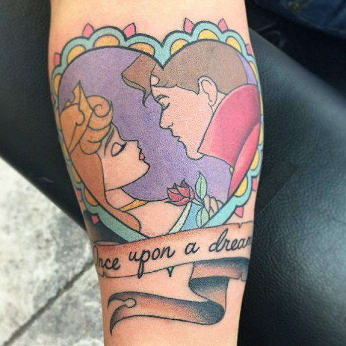 35 Disney Tattoos To Bring Out Your Inner Princess