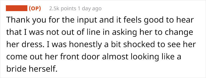 And the OP Responds Again