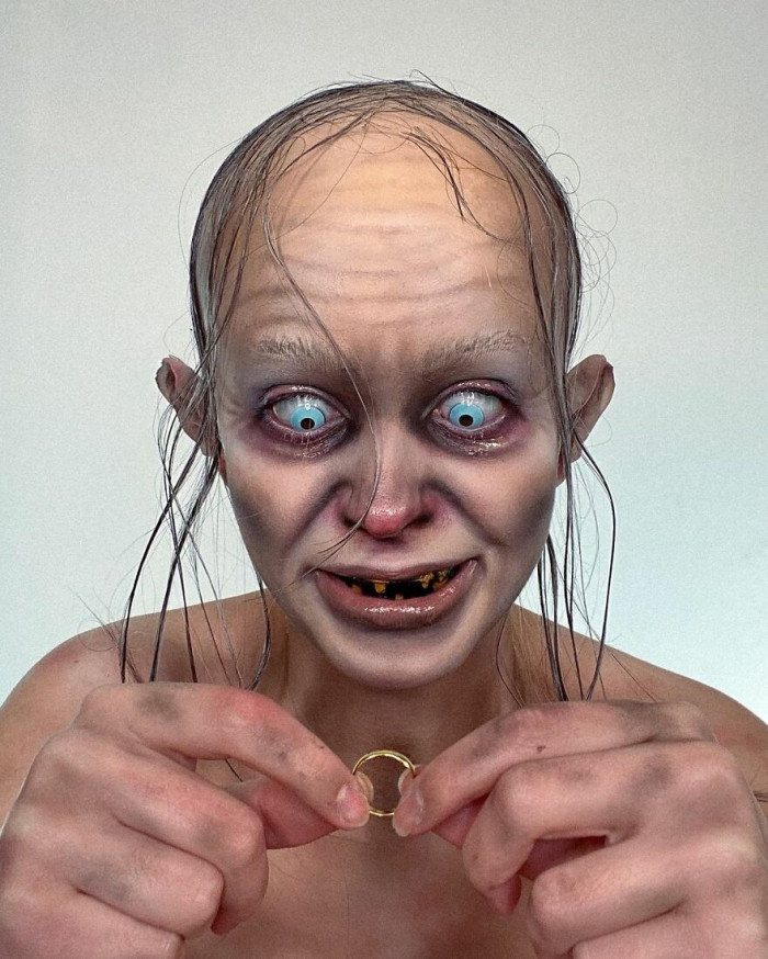 30. Who can say that this isn't the real Gollum.