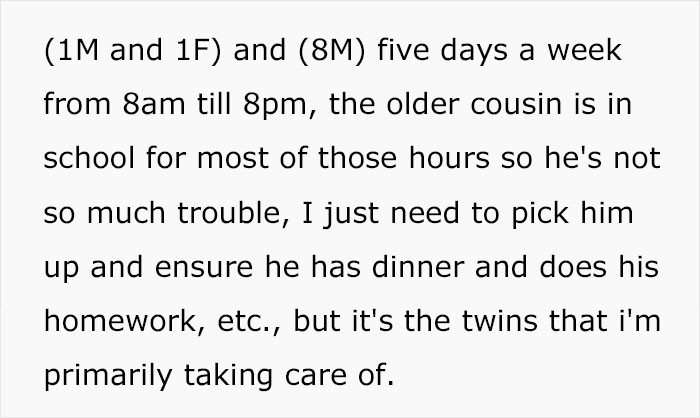 The Demanding Twin Care