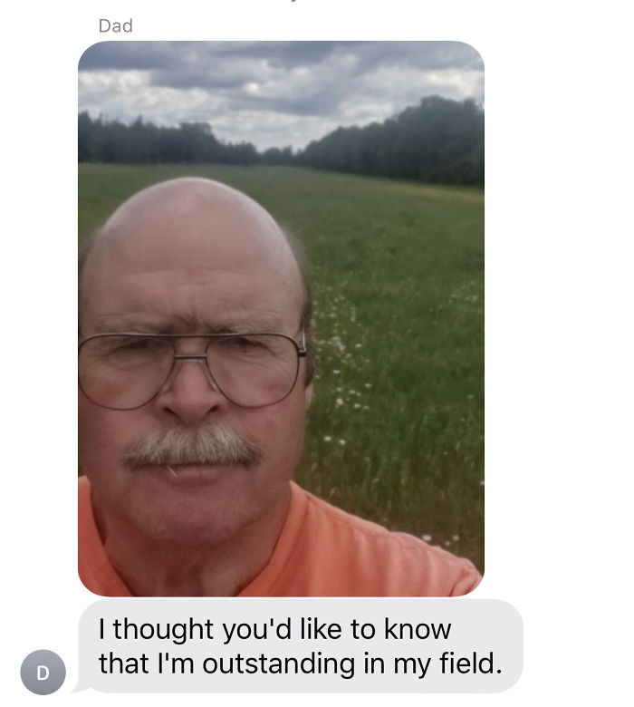 31. My dad and his bad jokes