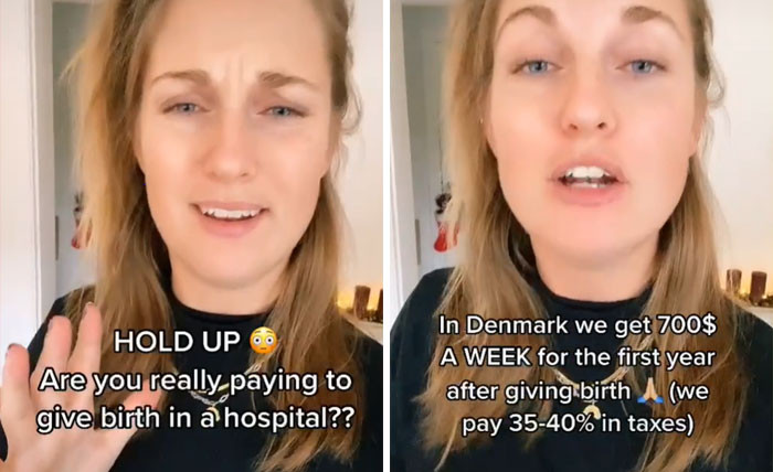 Denmark is stepping up and making it easier for new moms by providing them with $700 every week for the first year after childbirth.