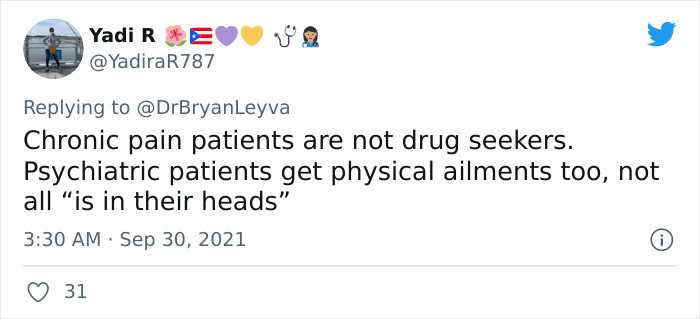 #8 It's not all in their heads