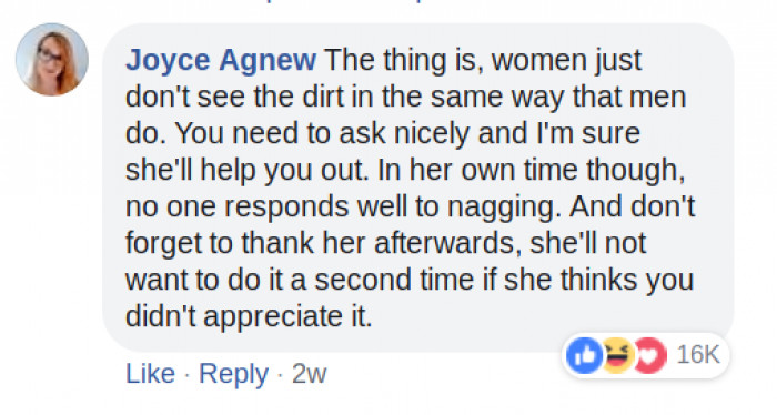 The differences between men and women.