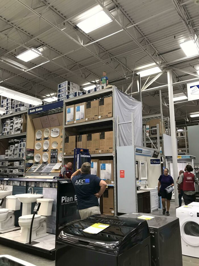 This is what happened at Lowe's.