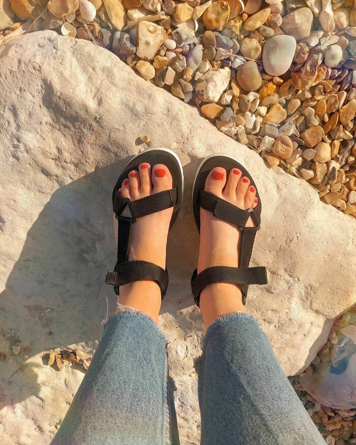 17. Dad sandals and dork sandals.