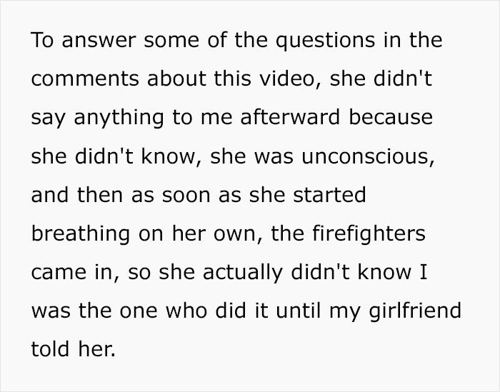 Grandma was completely unaware of what Lizzy did for her until she was told.