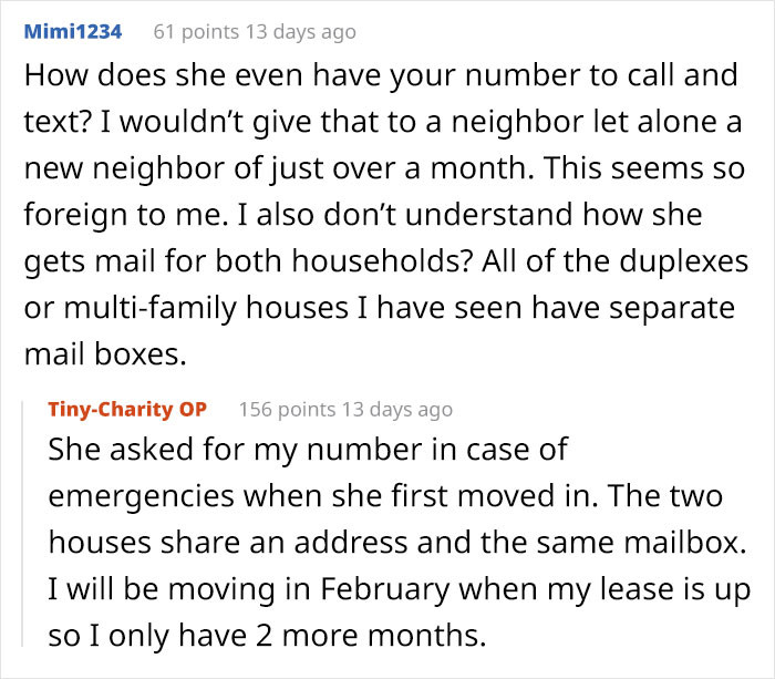 A question is asked and the author replied