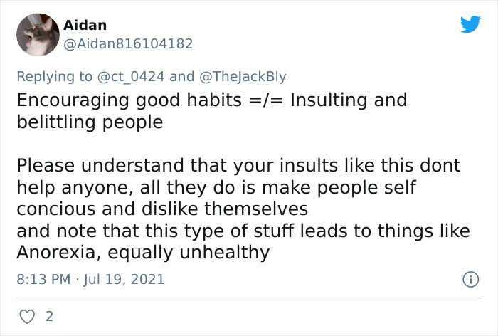 And of course, there are people in the center who see both sides of opinions that range from fatphobia to fat liberation.