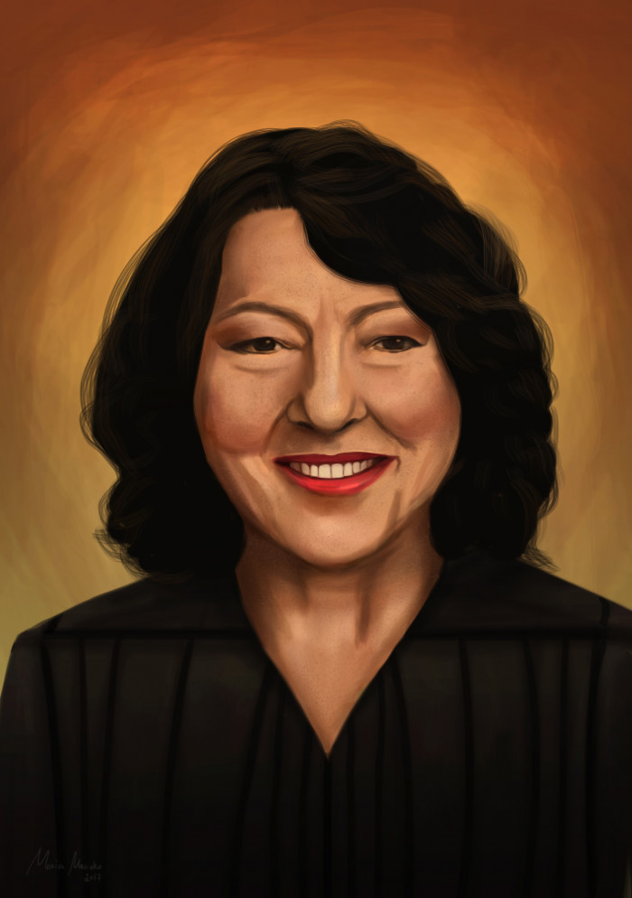 12. Hispanic Women Portraits: Sonia Sotomayor