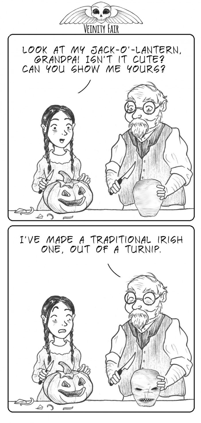 11. Now the Irish Jack-O’lanterns are really scary.