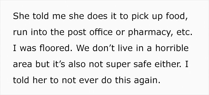 The husband is wise and is trying to make the wife understand that the safety of the child should be a priority.