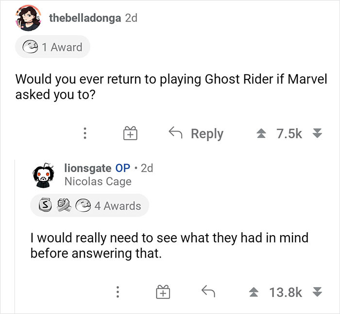 22. Ghost Rider again? Maybe...