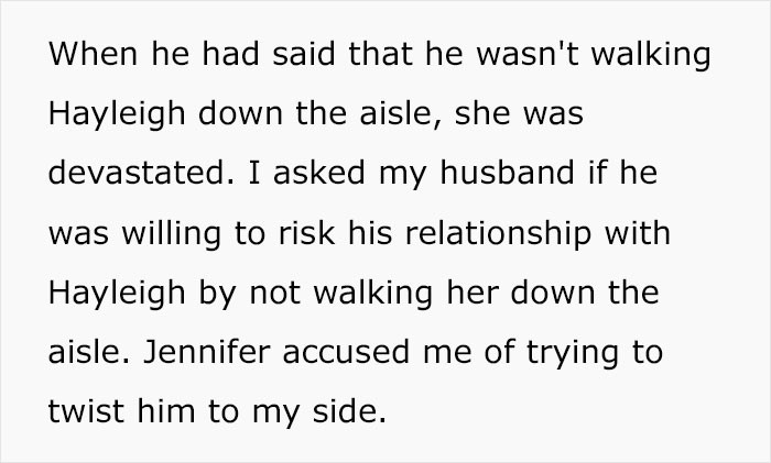 The tension between her husband and their daughters was upsetting.