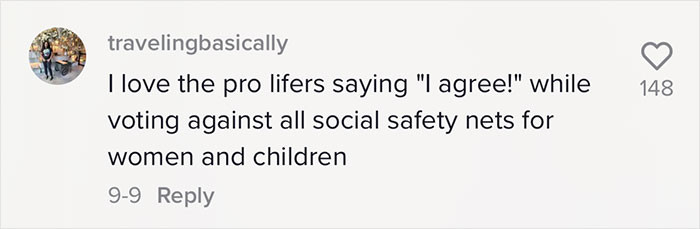 Voting against all social safety nets