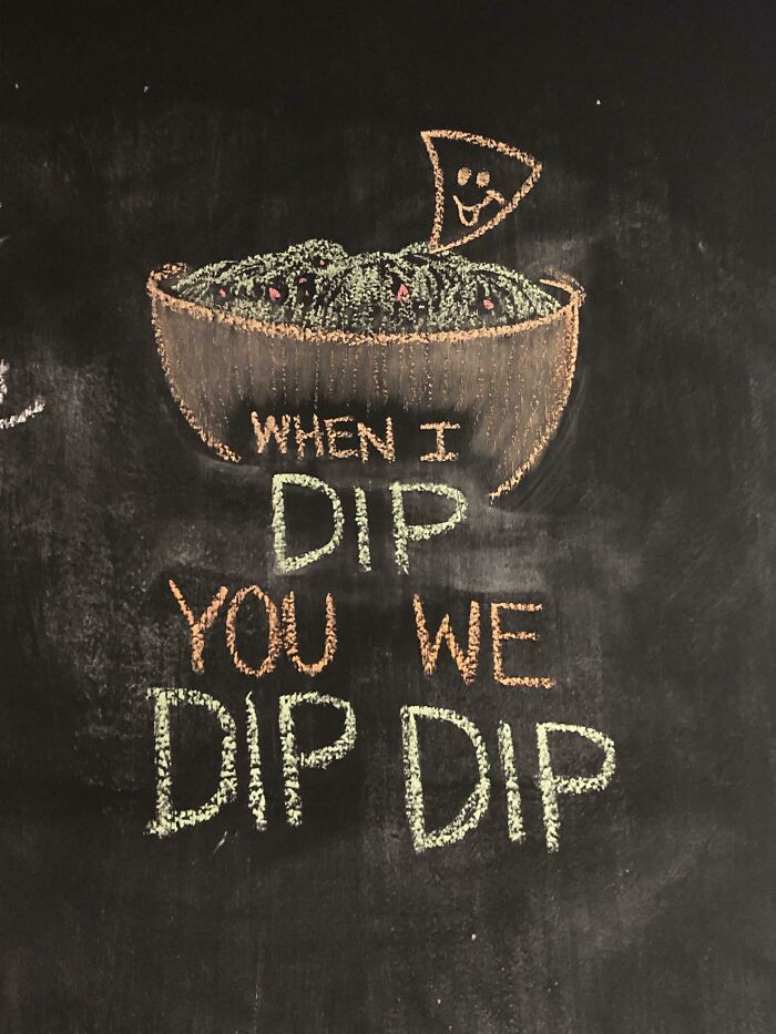 Just dip it, I guess.