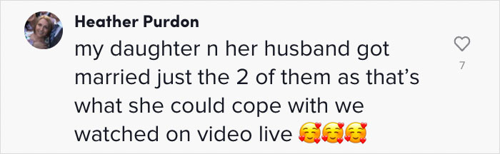 What's important is that the couple is happily married at the end of the day!