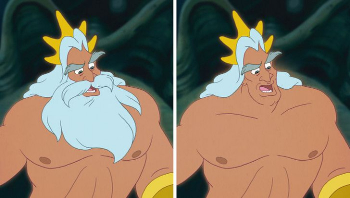 9. King Triton from The Little Mermaid